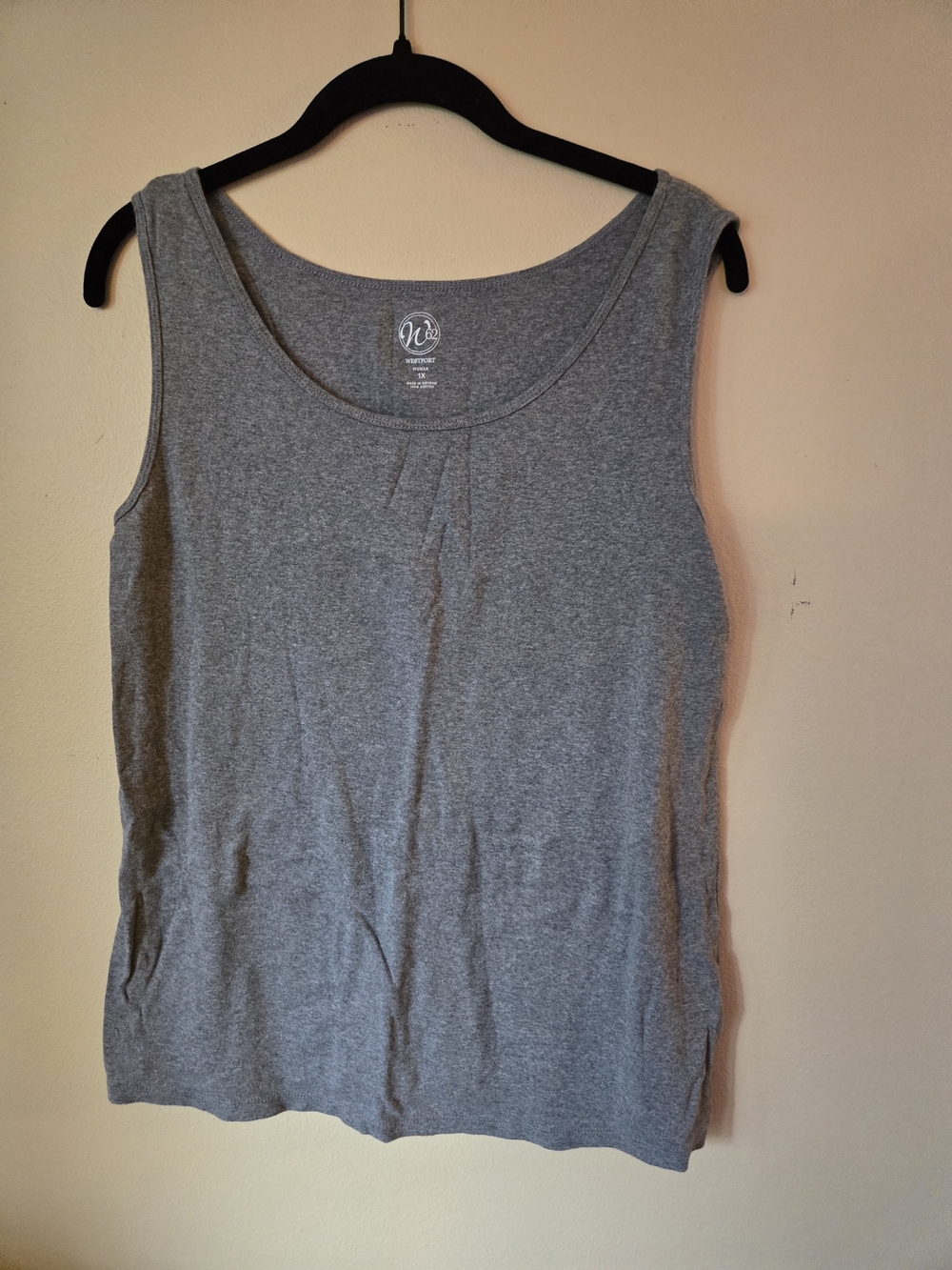 Woolrich Women's Heather Gray Scoop Neck Tank